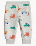 Cotton Rich Car Joggers (0-3 Yrs)