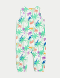 Pure Cotton Jungle Animals Romper (0-3 Yrs)
