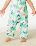 Pure Cotton Jungle Animals Romper (0-3 Yrs)