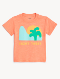 3pk Pure Cotton Printed T-Shirts