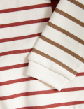 Cotton Rich Striped Sweatshirt (0-3 Yrs)
