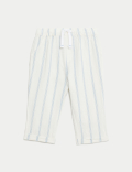 2pc Pure Cotton Boat Striped Outfit (0-3 Yrs)