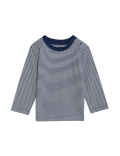 Pure Cotton Striped Top (0-3 Yrs)
