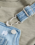 2pc Cotton Rich Elephant Outfit (0-3 Yrs)