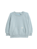 Cotton Blend Fleece Lined Sweatshirt (0-3 Yrs)