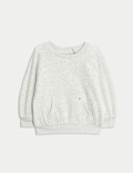 Cotton Blend Fleece Lined Sweatshirt (0-3 Yrs)