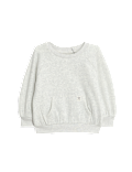 Cotton Blend Fleece Lined Sweatshirt (0-3 Yrs)