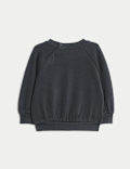 Cotton Blend Fleece Lined Sweatshirt (0-3 Yrs)