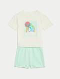 Pure Cotton Top & Bottom Outfit (0-3 Yrs)