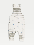 2pc Cotton Rich Striped Transport Outfit (0-3 Yrs)