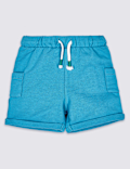 2 Pack Pure Cotton Sweat Shorts