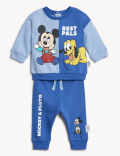2pc Cotton Rich Mickey Mouse&trade; Outfit