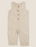 Pure Cotton Striped Romper