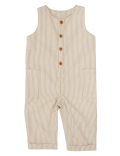Pure Cotton Striped Romper