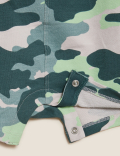 2pc Cotton Rich Camouflage Dungaree Outfit (0-3 Yrs)