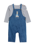 2pc Pure Cotton Peter Rabbit™ Outfit (0-3 Yrs)