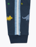 Cotton Rich Dinosaur Print Sweatshirt (0-3 Yrs)