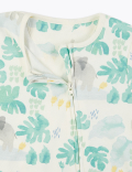 2 Pack Cotton Elephant Rompers (7lbs-12 Mths)