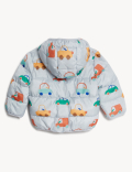 Car Print Coat (0-2 Yrs)