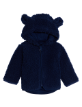 Borg Hooded Jacket (0-3 Yrs)