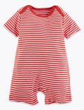 3 Pack Pure Cotton Nautical Rompers (6½lbs-3 Yrs)