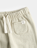 Cotton Blend Fleece Lined Joggers (0-3 Yrs)