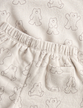 2 Piece Cotton Rich Bear Top & Bottom Set (0-5 Yrs)