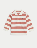 Pure Cotton Striped Rugby Shirt (0-3 Yrs)