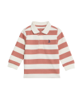 Pure Cotton Striped Rugby Shirt (0-3 Yrs)