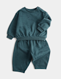 2 Piece Dino Sweat Outfit (0-5 Yrs)