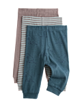 3 Pack Cotton Rich Dino Leggings (0-4 Yrs)