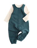 Cotton Rich Dino Dungarees Outfit (0-3 Yrs)
