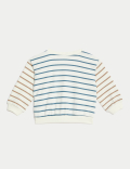 Cotton Rich Striped Sweatshirt (0-3 Yrs)