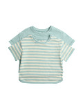 2 Pack Pure Cotton Stripe T-Shirts (0-5 Yrs)