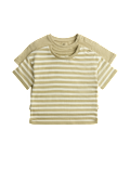 2 Pack Pure Cotton Stripe T-Shirts (0-5 Yrs)