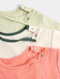 3 Pack Pure Cotton Jersey Tops (0-5 Yrs)