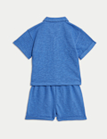 2pc Pure Cotton Shirt Outfit (0-3 Yrs)