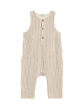 Cotton Brown Stripe Romper