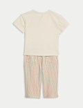Cotton Stripe Trouser Outfit
