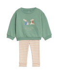 2pc Cotton Rich Peter Rabbit™ Outfit (0-3 Yrs)