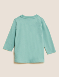 Pure Cotton Smile Slogan Top