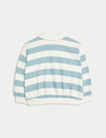 Cotton Rich Striped Rugby Sweatshirt (0-6 Yrs)