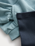 2pc Cotton Rich Top & Leggings Outfit (0-3 Yrs)