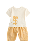 Graphic Tee & Striped Trousers (0-5 Yrs)
