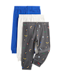 3 Pack Cotton Rich Abstract Ribbed Leggings (0 Mths-4 Yrs)