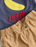 2 Piece Pure Cotton Top & Bottom Outfit (0-5 Yrs)