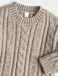 Cable Knit Jumper (0 Mths-5 Yrs)