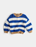 Pure Cotton Striped Jumper (0-5 Yrs)