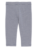 Cotton Rich Striped Leggings