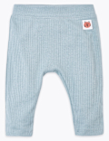 Cotton Ribbed Leggings (0-36 Mths)